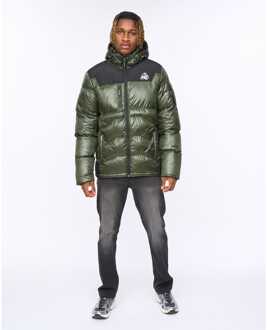 Heren Kings Will Dream Ascend Puffer Jacket in Groen - maat L