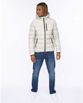 Heren Kings Will Dream Barcana Puffer Jacket in Grijs - M