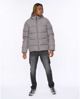 Heren Kings Will Dream Orlo Puffer Jacket in Grijs - XL