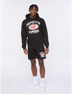 Heren Kings Will Dream Prop Overhead Hoody in Zwart - XL