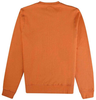 Heren Klein Logo Active Sweatshirt (Oranje)