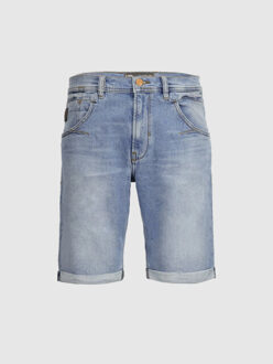 Heren korte broek darwin cairon wash Blauw - S
