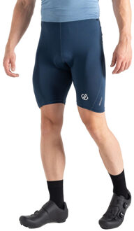 Heren korte fietsbroek Blauw - XS