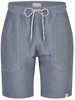 Heren korte pyjama lounge set shortama donker Blauw - XXL