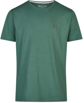 Heren korte pyjama lounge set shortama Groen - XXL