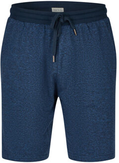 Heren korte pyjamabroek donker gemêleerd Blauw - M