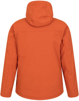 Heren Kustlijn Borg Waterdichte Jas (Roest) - 3XL