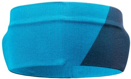 Heren landeck logo hoofdband Blauw - One size