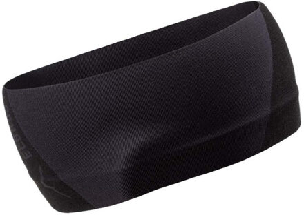 Heren landeck logo hoofdband - maat One size Zwart