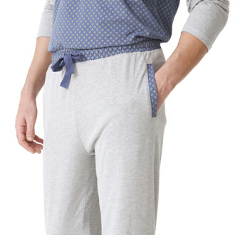 Heren Lange Mouw Pyjama's JJBDP5200 Blauw - 2XL