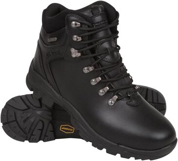 Heren Latitude II Extreme Leather Waterdichte Wandelschoenen (Zwart) - EU 47.5 / UK 12