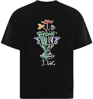 Heren le t-shirt vase Zwart