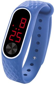 Heren Led Digitale Display Armband Horloge Kinderen Studenten Siliconen Riem Horloge Sport Horloge Kinderen Horloge Montre Fille veelkleurig 2