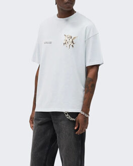 Heren legacy cherubs t-shirt Blauw - XL