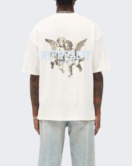 Heren legacy cherubs t-shirt Wit - S
