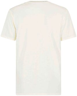 Heren Logo Biologisch Katoenen T-Shirt (Wit)