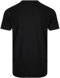 Heren Logo Biologisch Katoenen T-Shirt (Zwart)