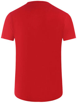 Heren Londen 1851 Split Logo T-Shirt (Rood)