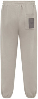 Heren Loop Back Joggingbroek (Steen) - 2XL