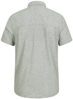 Heren Lowe Linnen Overhemd (Groen)