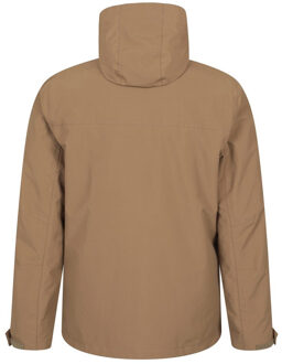 Heren Maple 3 in 1 Waterdichte Jas (Tan) - maat 3XL Bruin