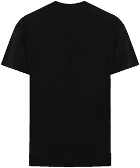 Heren markerstift t-shirt Zwart - XL