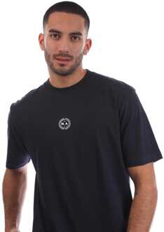 Heren Marshall Artist Atmosphera T-shirt in Navy - S