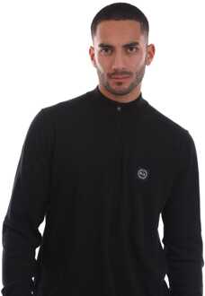 Heren Marshall Artist Siren 1/4 Zip Fleece in zwart