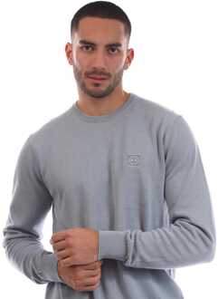 Heren Marshall Artist Siren Crew Knit Sweatshirt in Grijs