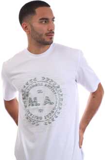 Heren Marshall Artist Tekk Fusion T-shirt in Wit