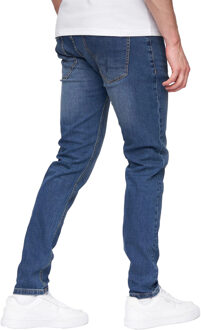Heren Mayhen Slim Jeans (Stone Wash) Navy/blauw - 38 Normaal