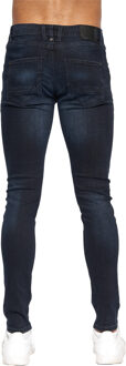 Heren Maylead Slim Jeans (Blauw Zwart) Navy/blauw - 38 Normaal