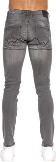 Heren Maylead Slim Jeans (Grijs) - 40 Kort