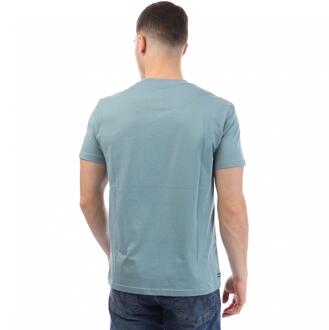 Heren McMoney T-Shirt (Lichtblauw) - XL