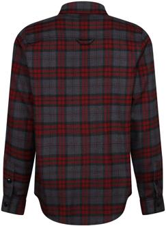 Heren Melbourne Overhemd (Paars)