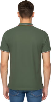 Heren Melports Poloshirt (Kaki Groen) - maat S