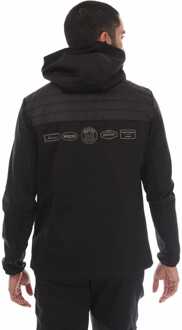 Heren Mercier Dynamic Track Top in Zwart