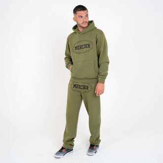 Heren Mercier Maison Joggers in Khaki Kaki - XS