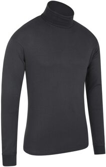 Heren Meribel Katoenen Thermo Top (Zwart) - 2XS