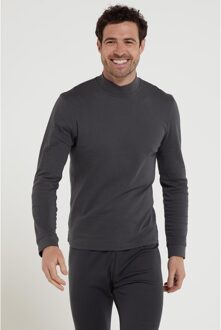 Heren Meribel Schildpad Hals Base Layer Top (Donkergrijs)