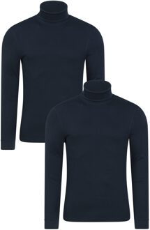 Heren Meribel Thermo Top (Set van 2) (Marine) Navy - XS