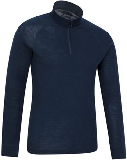 Heren Merino II Base Layer Top (Marine) Navy - XL