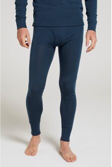 Heren Merino II Thermo Onderbroek (Benzine) - maat XL Blauw