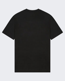 Heren merino t-shirt crew neck Zwart - S