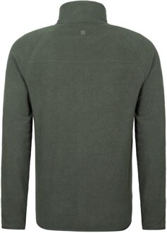 Heren Milburn Fleece Jacket (Khaki Groen) Kaki - 2XS