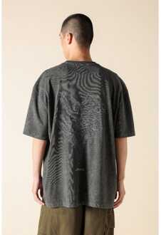 Heren Mizuno Sportstyle FloraTech T-shirt in grijs