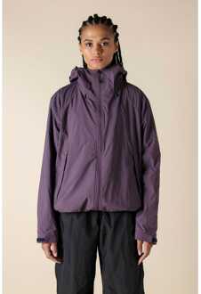 Heren Mizuno WR Light Mountain Hooded Jacket in paars