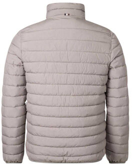 Heren Mock Neck Active Gewatteerd Jasje (Grijs) - S