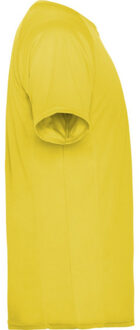 Heren montecarlo sport t-shirt met korte mouwen Geel - L