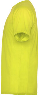 Heren montecarlo sport t-shirt met korte mouwen - maat L Geel